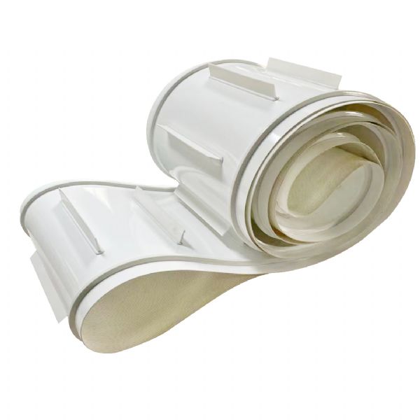 厂家定制1-6mm环形输送带 pvc白色食品级环形工业皮带输送带