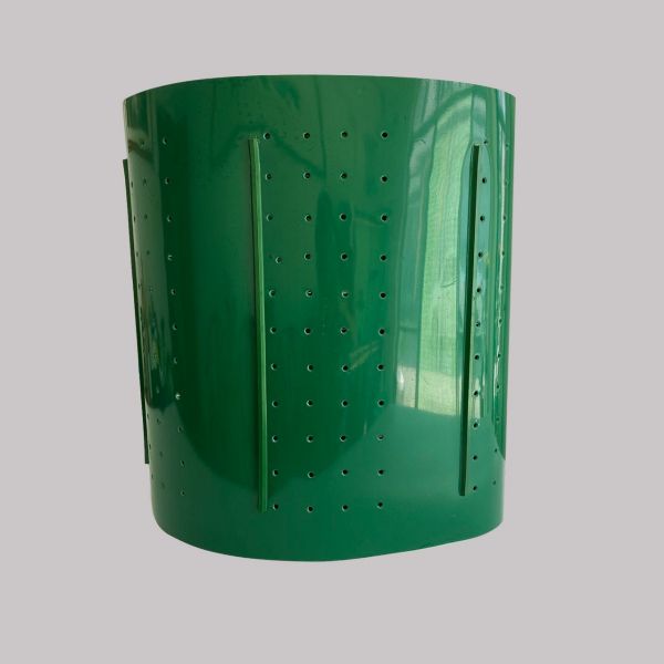 厂家供应 PVC冲孔输送皮带 绿色传输带轻型工业皮带 